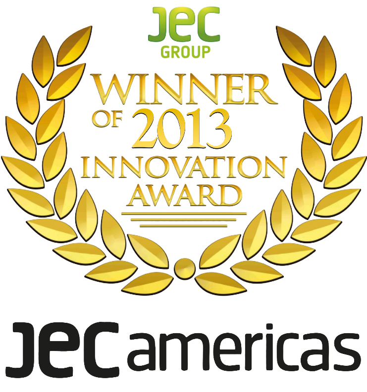 Winner of 2013 Jec Americans innovation Award
